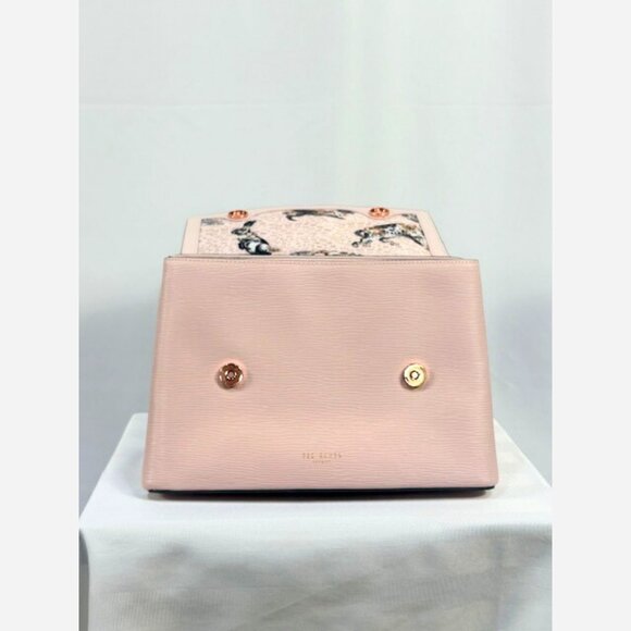 Ted Baker London Pink & Rose Gold Bow Handbag – Pristine Condition - Picture 5 of 6